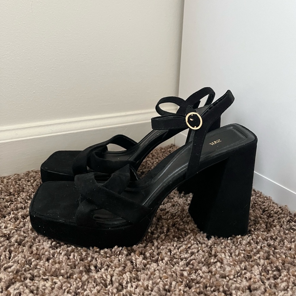 Zara Platform Heels